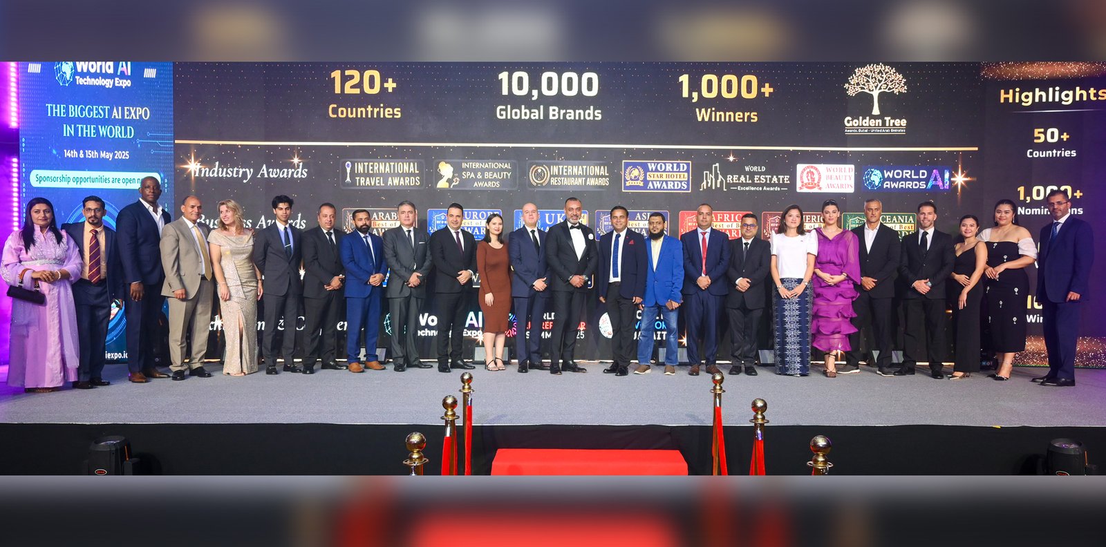 Award winners group photograph